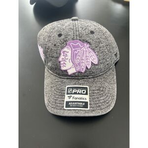 Fanatics Authentic Chicago Blackhawks Hockey Fights Cancer Hat